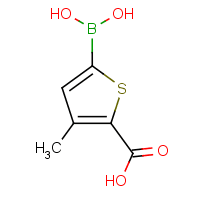 5-Borono-3-methylthiophene-2-carboxylic acid
