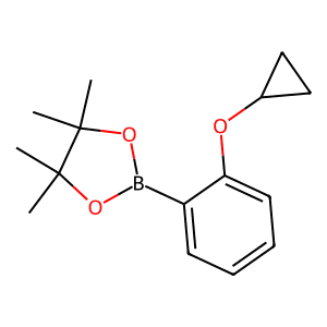2-Cyclopropyloxybenzeneboronic acid, pinacol ester