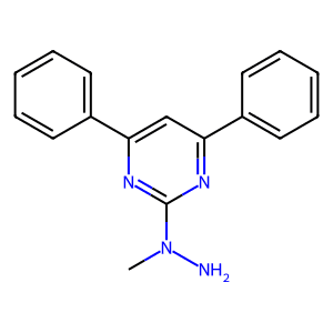 2-(1-Methylhydrazinyl)-4,6-diphenylpyrimidine