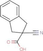 2-Cyano-1,3-dihydroindene-2-carboxylic acid