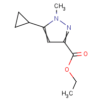 Ethyl 5-cyclopropyl-1-methyl-1H-pyrazole-3-carboxylate
