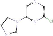 2-Chloro-6-(imidazol-1-yl)pyrazine