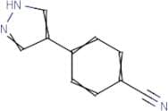 4-(1H-Pyrazol-4-yl)benzonitrile