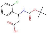 3-((tert-Butoxycarbonyl)amino)-3-(2-chlorophenyl)propanoic acid