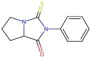 2-Phenyl-3-thioxohexahydro-1h-pyrrolo[1,2-c]imidazol-1-one