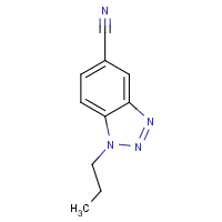1-Propyl-1,2,3-benzotriazole-5-carbonitrile