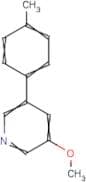 3-Methoxy-5-(4-methylphenyl)pyridine