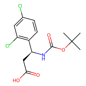 (S)-3-((tert-Butoxycarbonyl)amino)-3-(2,4-dichlorophenyl)propanoic acid