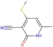 6-Methyl-4-(methylthio)-2-oxo-1,2-dihydropyridine-3-carbonitrile
