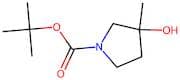 tert-Butyl 3-hydroxy-3-methylpyrrolidine-1-carboxylate