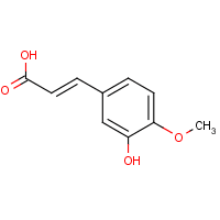 3-Hydroxy-4-methoxycinnamic acid