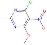 4-Chloro-6-methoxy-2-methyl-5-nitropyrimidine