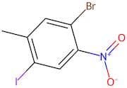1-Bromo-4-iodo-5-methyl-2-nitrobenzene