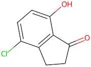 4-Chloro-7-hydroxy-2,3-dihydroinden-1-one