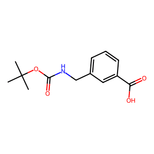 3-(Aminomethyl)benzoic acid, N-BOC protected