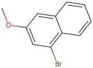 1-Bromo-3-methoxynaphthalene