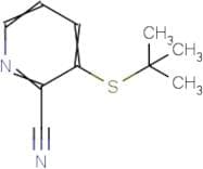 3-tert-Butylsulfanyl-pyridine-2-carbonitrile