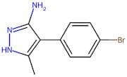 4-(4-Bromophenyl)-5-methyl-1H-pyrazol-3-amine