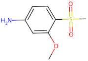 3-Methoxy-4-methylsulfonylaniline