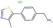 (4-(4-Methylthiazol-5-yl)phenyl)methanamine hydrochloride