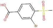 3-Bromo-4-(methylsulfonyl)benzoic acid