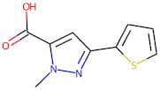 1-Methyl-3-(thien-2-yl)-1H-pyrazole-5-carboxylic acid 97%