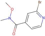 2-Bromo-N-methoxy-N-methylisonicotinamide