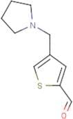 4-(Pyrrolidin-1-ylmethyl)thiophene-2-carbaldehyde