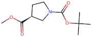 Methyl (S)-1-(tert-butyloxycarbonyl)pyrrolidine-3-carboxylate