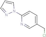 5-(Chloromethyl)-2-(1H-pyrazol-1-yl)pyridine