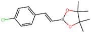 (E)-2-(4-Chlorostyryl)-4,4,5,5-tetramethyl-1,3,2-dioxaborolane