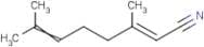 3,7-Dimethyl-2,6-octadienenitrile