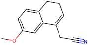 2-(7-Methoxy-3,4-dihydronaphthalen-1-yl)acetonitrile