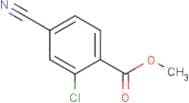 Methyl 2-chloro-4-cyanobenzoate
