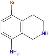 5-Bromo-1,2,3,4-tetrahydroisoquinolin-8-amine