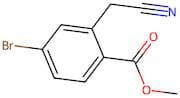 Methyl 4-bromo-2-(cyanomethyl)benzoate
