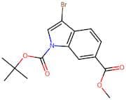 1-tert-Butyl 6-methyl 3-bromo-1H-indole-1,6-dicarboxylate