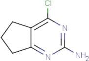 4-Chloro-6,7-dihydro-5h-cyclopenta[d]pyrimidin-2-amine