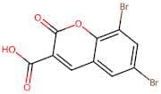 6,8-Dibromo-2-oxo-2H-chromene-3-carboxylic acid