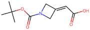 2-(1-(tert-Butoxycarbonyl)azetidin-3-ylidene)acetic acid