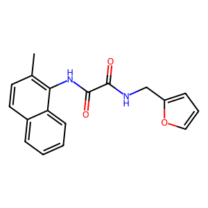 N1-(furan-2-ylmethyl)-N2-(2-methylnaphthalen-1-yl)oxalamide