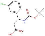 (R)-3-((tert-Butoxycarbonyl)amino)-3-(3-chlorophenyl)propanoic acid