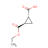 Trans-1,2-cyclopropane-dicarboxylic acid mono ethyl ester