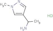 1-(1-Methyl-1H-pyrazol-4-yl)ethanamine hydrochloride