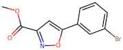 Methyl 5-(3-bromophenyl)isoxazole-3-carboxylate