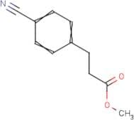 Methyl 3-(4-cyanophenyl)propanoate