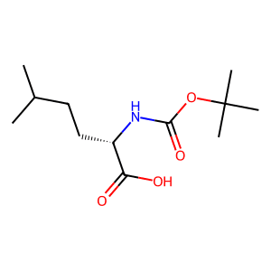 (S)-2-((tert-Butoxycarbonyl)amino)-5-methylhexanoic acid