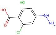 2-Chloro-4-hydrazinylbenzoic acid hydrochloride