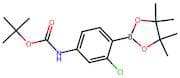 tert-Butyl (3-chloro-4-(4,4,5,5-tetramethyl-1,3,2-dioxaborolan-2-yl)phenyl)carbamate