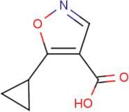 5-Cyclopropylisoxazole-4-carboxylic acid